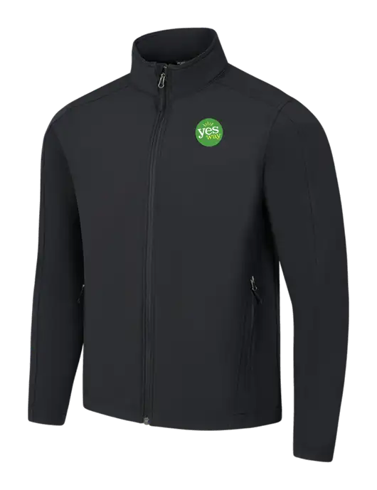Black Core Soft Shell Jacket w/Yesway Logo