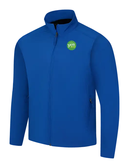 Dark Royal Core Soft Shell Jacket w/Yesway Logo