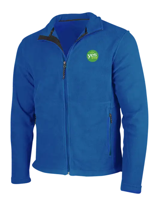 Dark Royal Fleece Jacket w/Yesway Logo