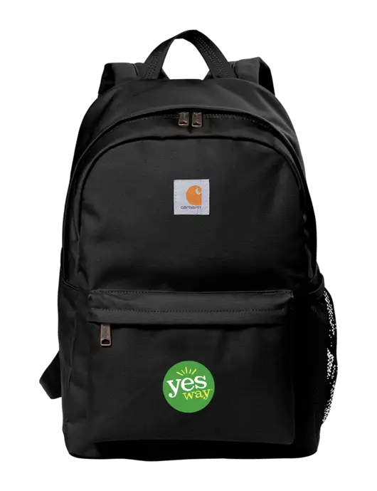 Carhartt Black Canvas Backpack w/Yesway Logo