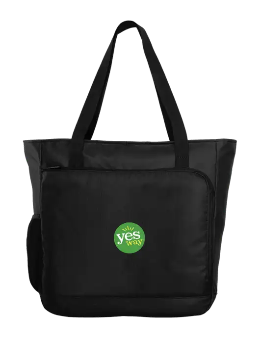 City Black Laptop Tote w/Yesway Logo