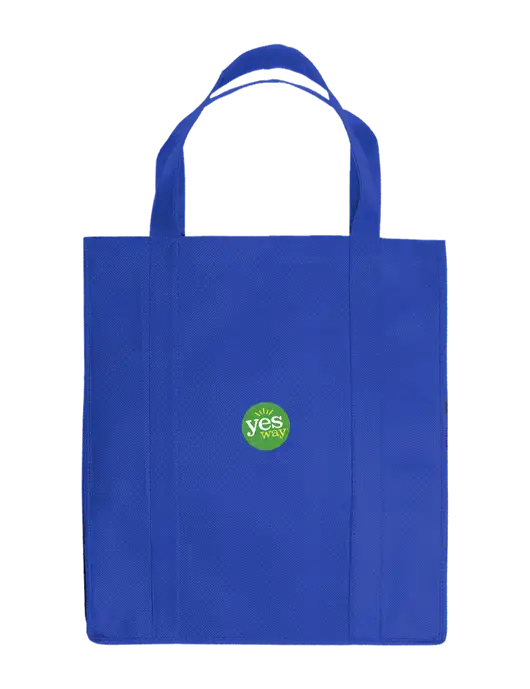 Eco Reusable Jumbo Royal Shopping Bag w/Yesway Logo