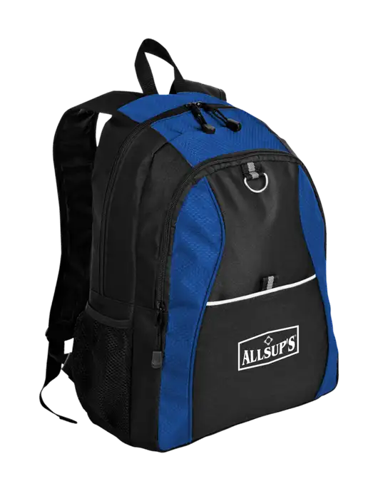Honeycomb Twilight Blue/Black Backpack w/ALLSUP'S Logo