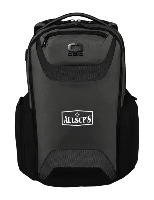 OGIO Tarmac Charcoal Connected Pack w/ALLSUP'S Logo