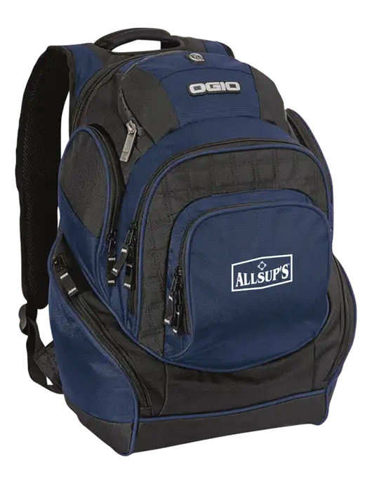 OGIO Navy Mastermind Pack w/ALLSUP'S Logo