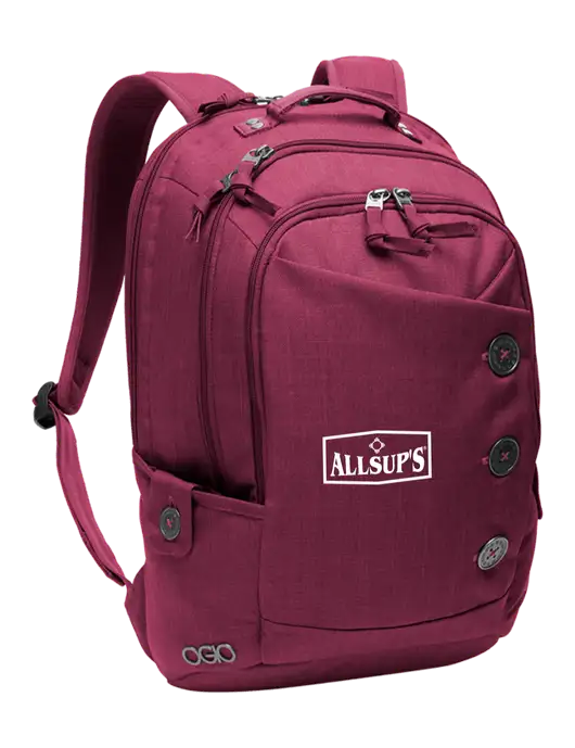 OGIO Sunset Cardinal Ladies Melrose Pack w/ALLSUP'S Logo