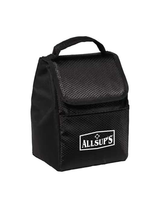 Lunch Bag Black Cooler w/ALLSUP'S Logo