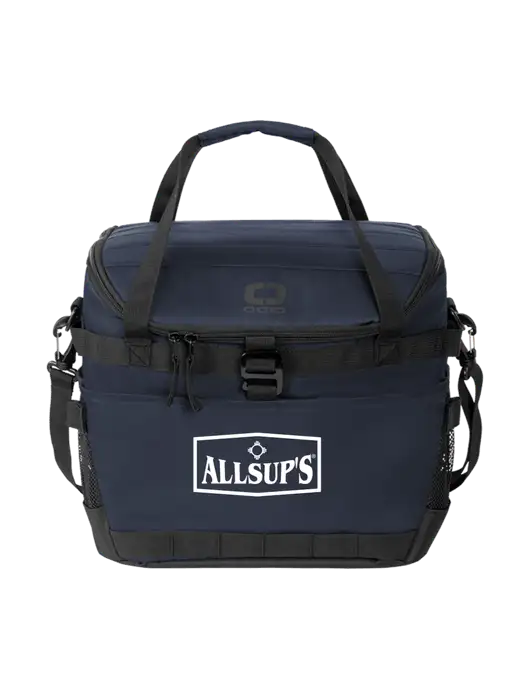 OGIO Navy Sprint 24-Pack Cooler w/ALLSUP'S Logo