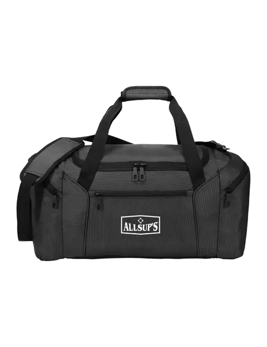 Slim & Lite Dark Grey Duffel    w/ALLSUP'S Logo