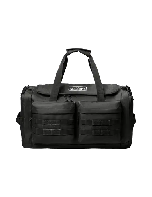 CornerStone Black Tactical Duffel w/ALLSUP'S Logo