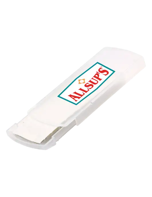 Slide Right Clear Bandage Dispenser w/ALLSUP'S Logo