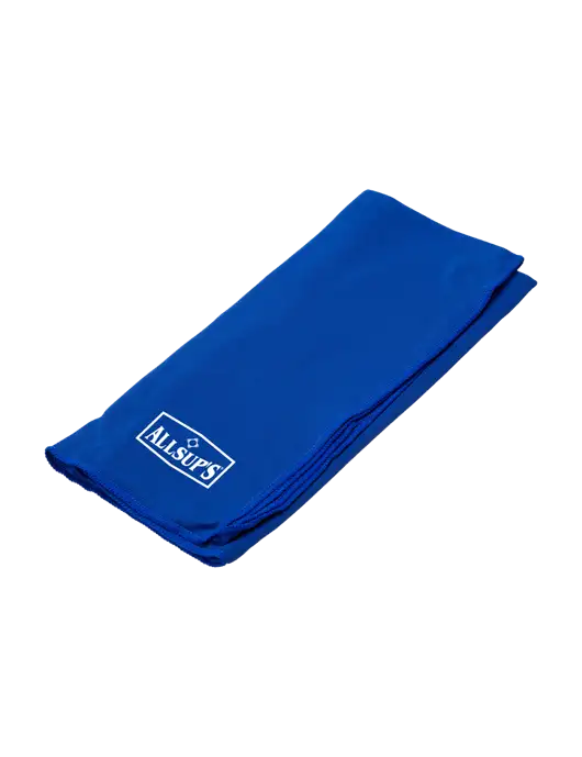 Eclipse Blue Copper Infused Cooling Towel w/ALLSUP'S Logo