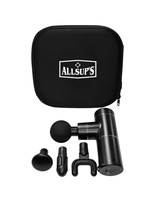 Muscle Revive Handled Massage Gun w/ALLSUP'S Logo