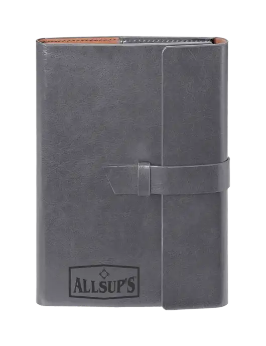 Fabrizio Grey 6.875 x 9.56 Portfolio w/ALLSUP'S Logo