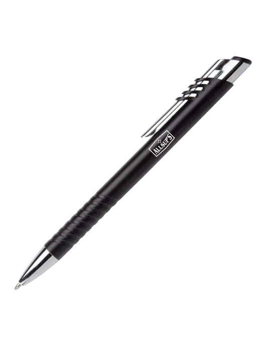 Schirhart Black Pen - Black Ink w/ALLSUP'S Logo