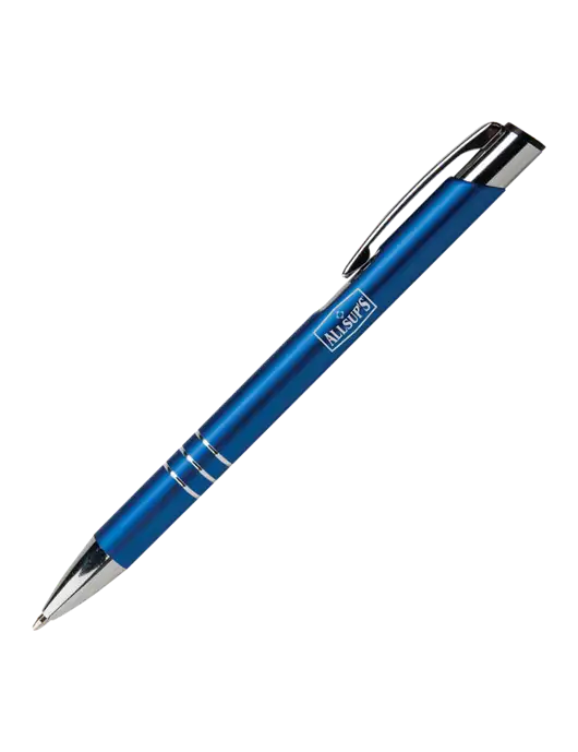 Laurent Blue Pen - Black Ink w/ALLSUP'S Logo