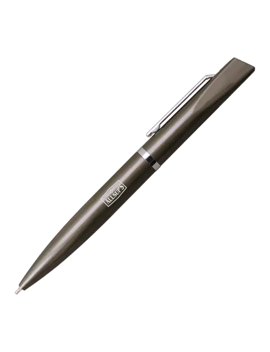Santos Gunmetal Pen - Black Ink w/ALLSUP'S Logo