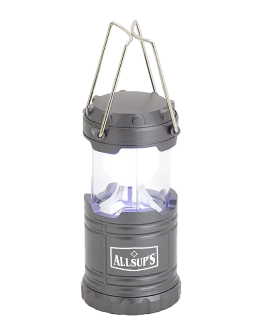 Gunmetal Mini Retro Lantern w/ALLSUP'S Logo