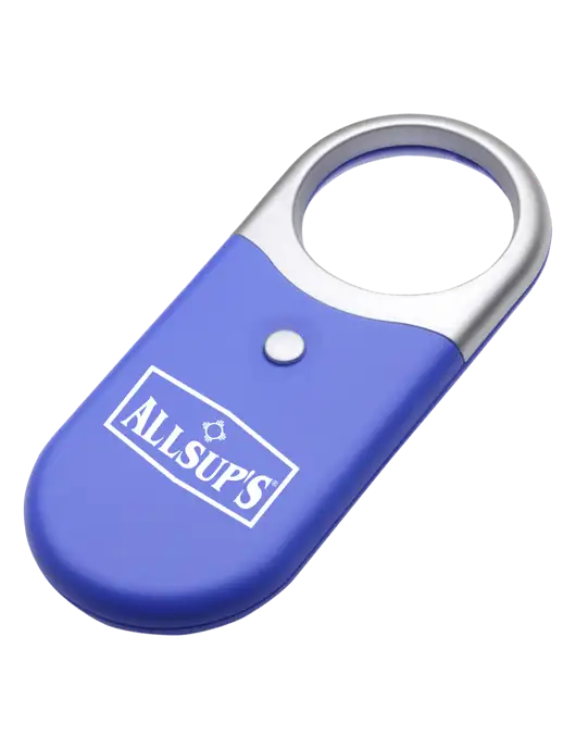 Compact Blue Magnifier Light w/ALLSUP'S Logo