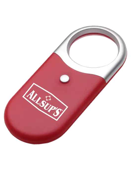 Compact Red Magnifier Light w/ALLSUP'S Logo