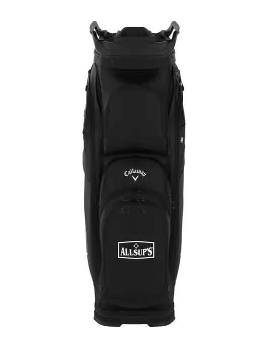 Callaway Org 14 Black Cart Golf Bag  w/ALLSUP'S Logo