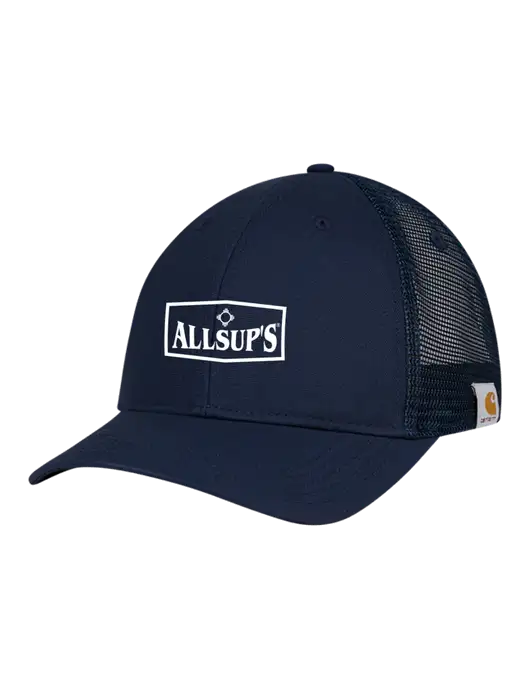 Carhartt Navy Trucker Rugged Pro Series Cap w/ALLSUP'S Logo