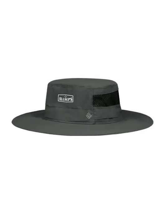 Columbia Dark Grey Bora Bora Booney  Hat w/ALLSUP'S Logo