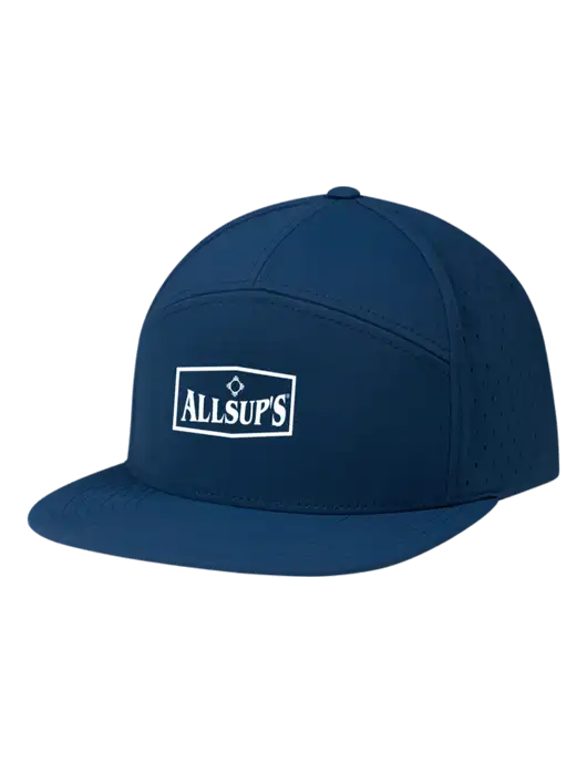 Richardson Light Navy Cannon Cap w/ALLSUP'S Logo