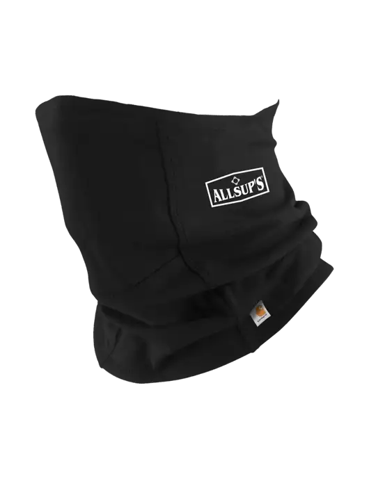 Carhartt Black Cotton Blend Filter Pocket Gaiter w/ALLSUP'S Logo