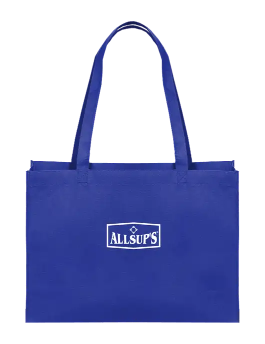 Eco Reusable Royal Tote w/ALLSUP'S Logo