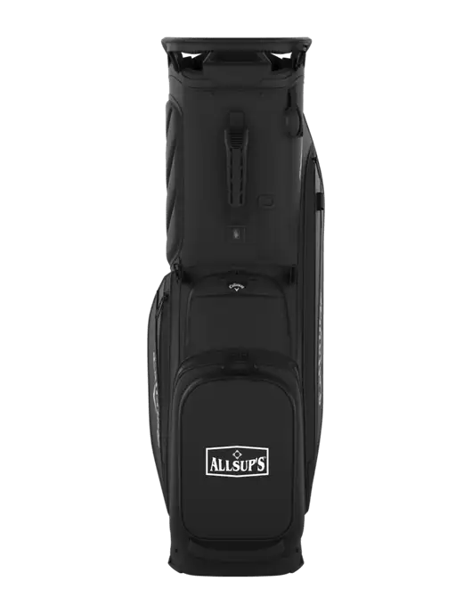 Callaway Fairway 14 Black Stand Golf Bag w/ALLSUP'S Logo