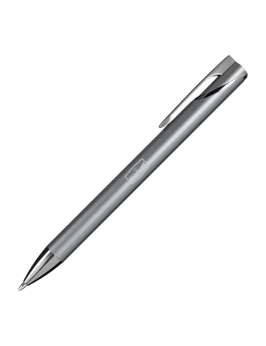 Dark Grey HyperNova Ballpoint Pen - Black Ink w/ALLSUP'S Logo