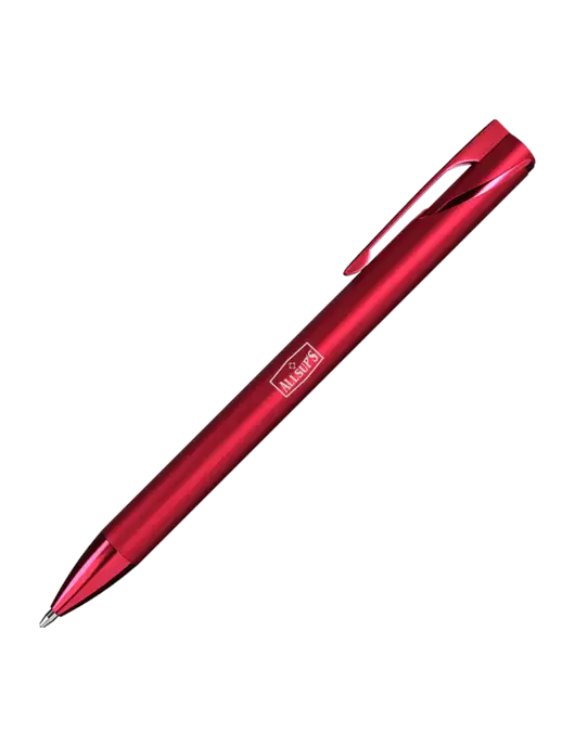 Red HyperNova Ballpoint Pen - Black Ink w/ALLSUP'S Logo