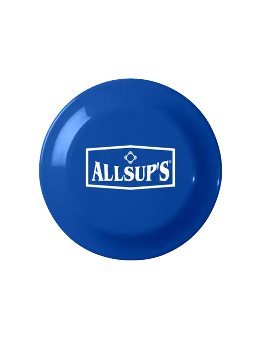 Fun Dark Royal Blue Flying Disc w/ALLSUP'S Logo