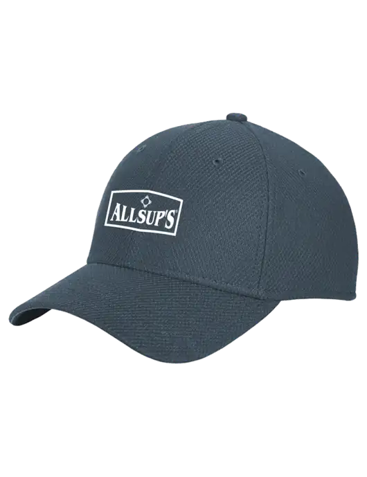 New Era Diamond Era Dark Slate Stretch Cap w/ALLSUP'S Logo