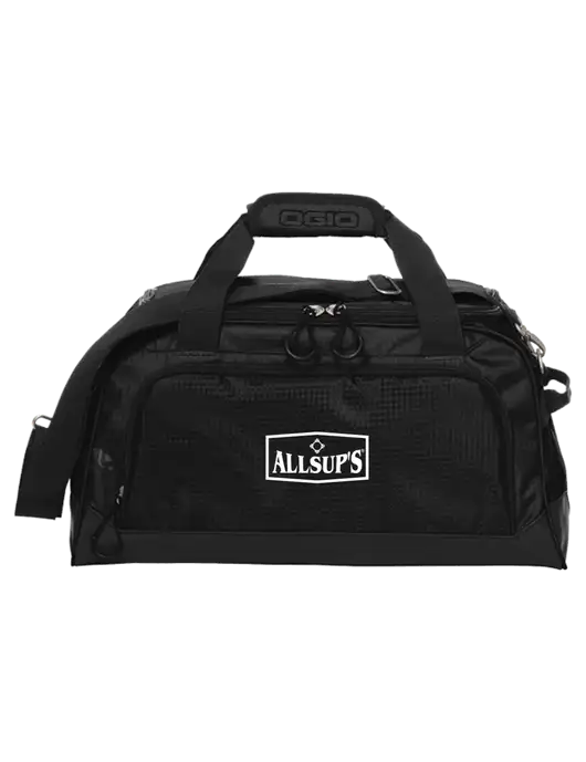 OGIO Breakaway Black Duffel w/ALLSUP'S Logo