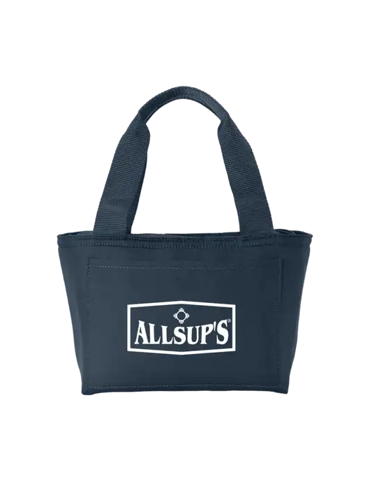 Iso Dark Navy Lunch Tote w/ALLSUP'S Logo