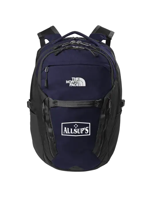 The North Face 31L Royal Arch Navy Backpack w/ALLSUP'S Logo