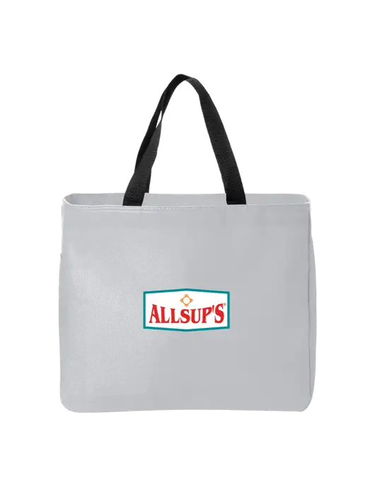 Essential Light Grey Tote w/ALLSUP'S Logo