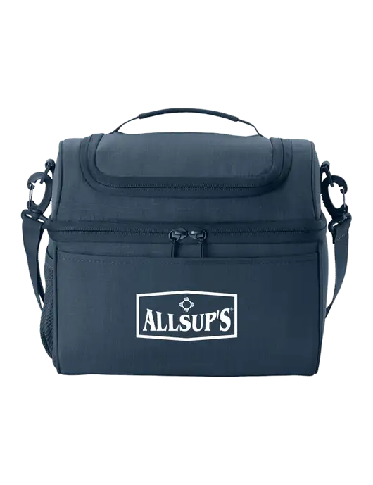Polar Lunch Dark Navy Cooler w/ALLSUP'S Logo