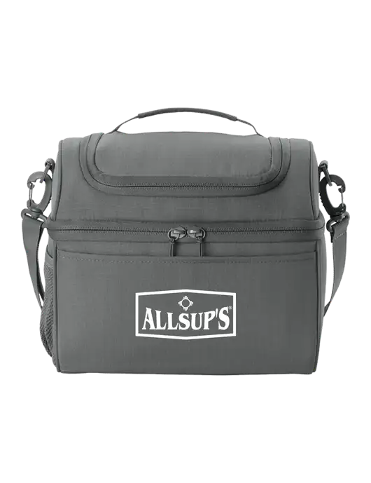 Polar Lunch Medium Grey Cooler w/ALLSUP'S Logo