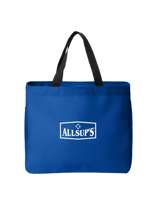 Essential Royal Tote w/ALLSUP'S Logo