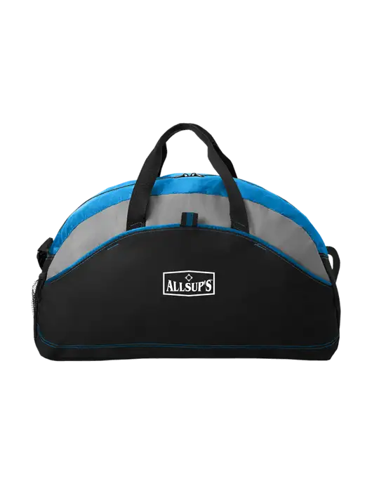 Medium Contrast Royal Duffel w/ALLSUP'S Logo