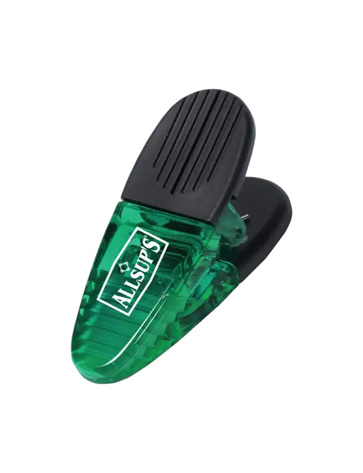 Magnetic Green Power Clip w/ALLSUP'S Logo