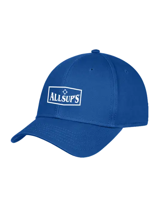 Royal Structured Cap Hook & Loop w/ALLSUP'S Logo