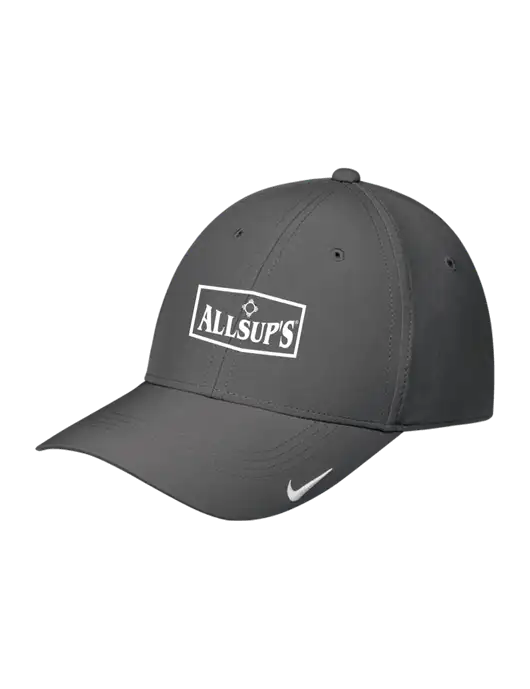 Nike Dark Grey Dri-FIT Legacy Cap w/ALLSUP'S Logo