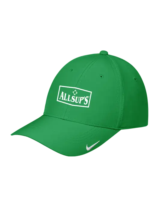 Nike Kelly Green Dri-FIT Legacy Cap w/ALLSUP'S Logo
