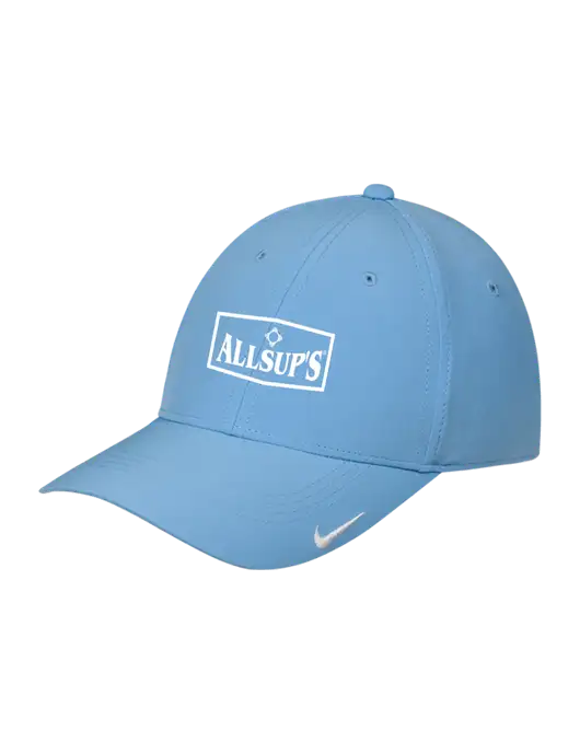 Nike Light Blue Dri-FIT Legacy Cap w/ALLSUP'S Logo