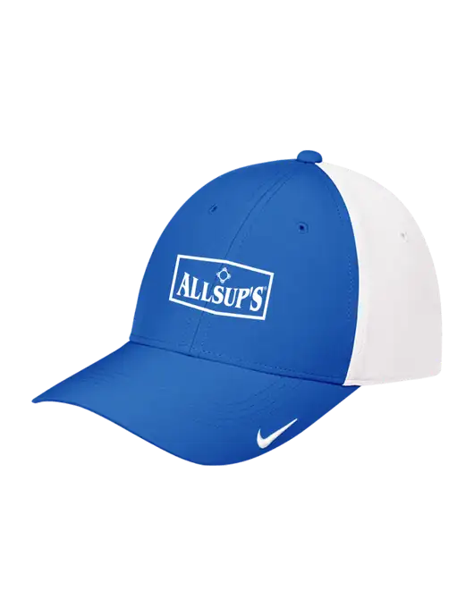 Nike Royal/White Dri-FIT Legacy Cap w/ALLSUP'S Logo