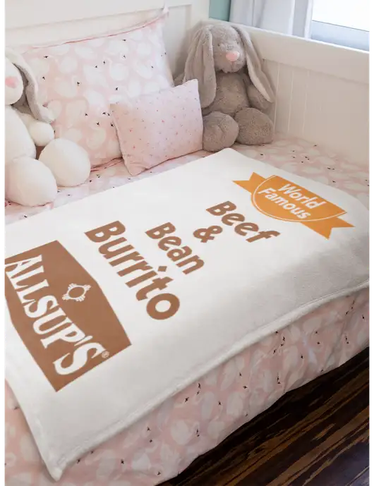 Allsup's Pink Baby Blanket